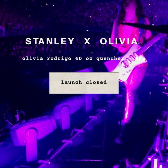 Stanley x Olivia Rodrigo Quencher H2.0 Tumbler 40oz Purple - Picture 16 of 16